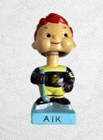 SWEDISH Teams (10) vintage hockey bobbing head