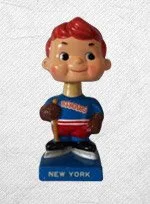 High Skates - Small (16) vintage hockey bobbing head